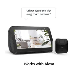 Blink Amazon Wireless Indoor Security Camera, One Camera Kit, White/Black (B07X4BCRHB)