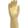 Ambitex Pro L6500 Series Flock Lined Latex Gloves, Yellow, Small, 12 Pairs (LSM6500)