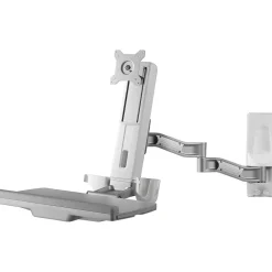 Sale Amer Adjustable Monitor Mounting Kit, Up to 24", White (AMR1WSL)