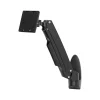 Best Amer Heavy Duty Curved Monitor Wall Mount Arm, Up to 49" Monitor, Black (AMR1UW)