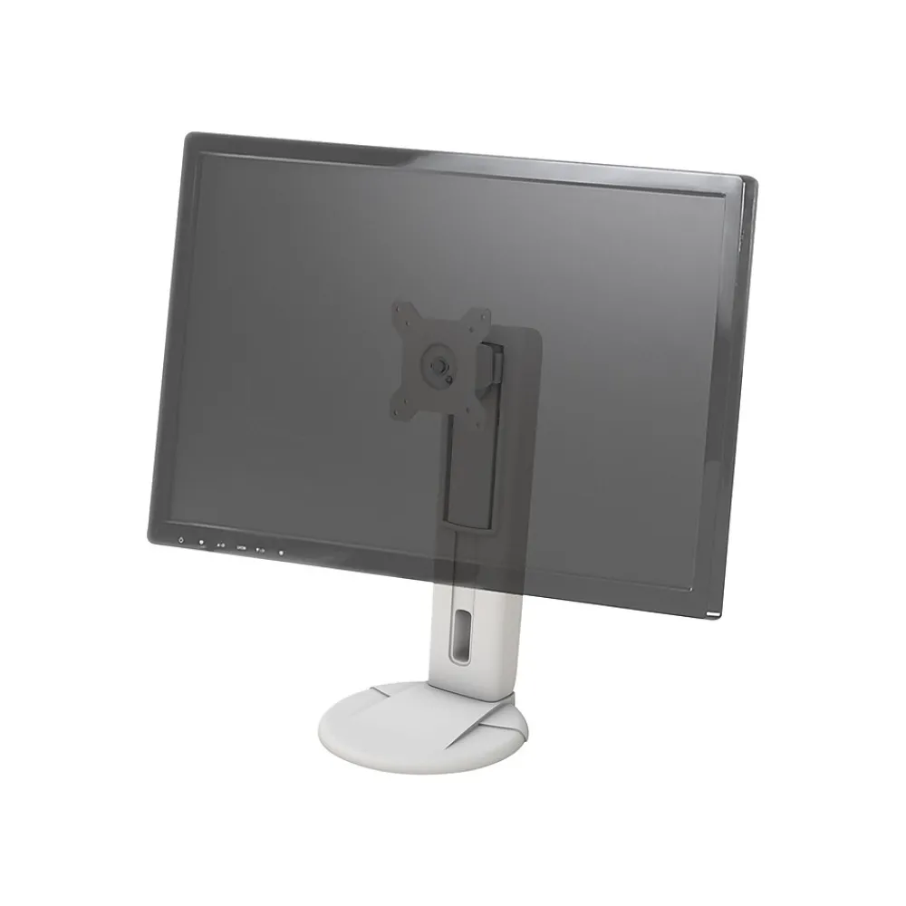 Clearance Amer Monitor Stand, Up to 27", White (AMR1S-W)