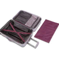 Cascade 22" Hardside Carry-On Suitcase, 4-Wheeled Spinner, Purple Haze (143244-4321)<American Tourister Discount