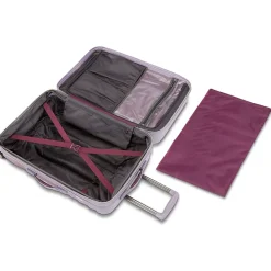 Cascade 22" Hardside Carry-On Suitcase, 4-Wheeled Spinner, Purple Haze (143244-4321)<American Tourister Discount