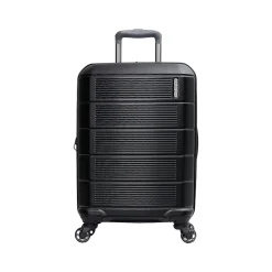 Stratum 2.0 22" Hardside Carry-On Suitcase, 4-Wheeled Spinner, Jet Black (142348-1465)<American Tourister Outlet