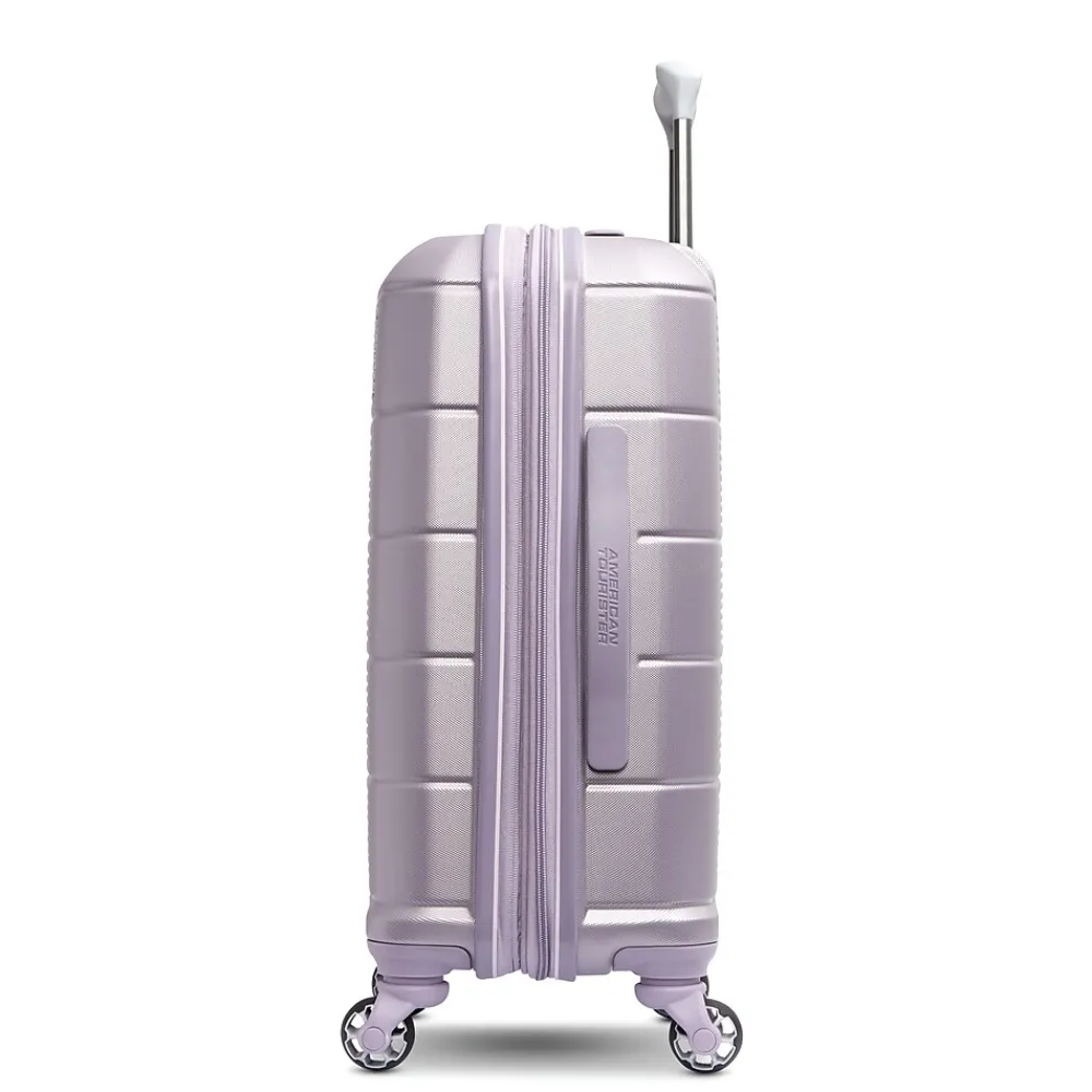 Stratum 2.0 22" Hardside Carry-On Suitcase, 4-Wheeled Spinner, Purple Haze (142348-4321)<American Tourister Clearance