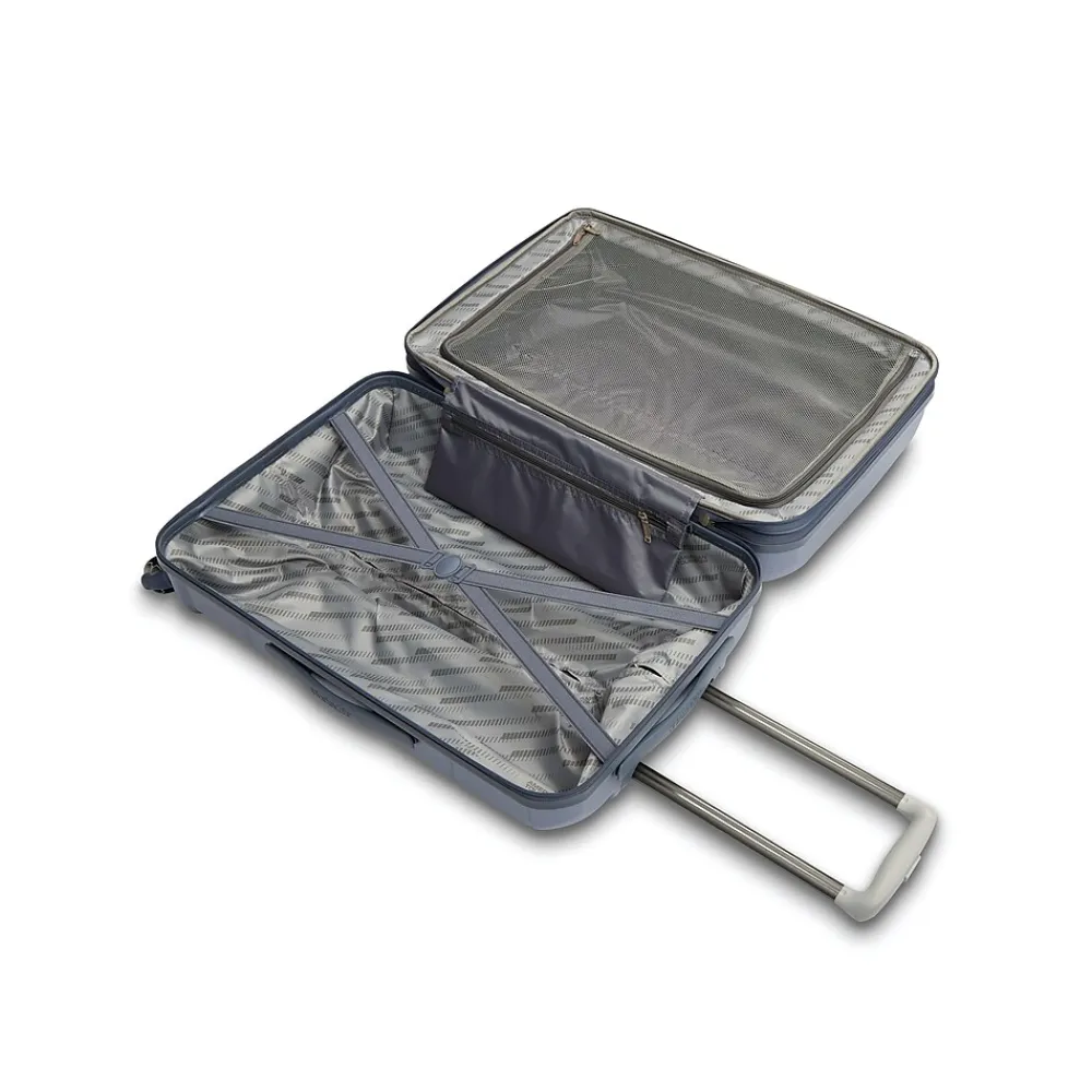 Stratum 2.0 22" Hardside Carry-On Suitcase, 4-Wheeled Spinner, Slate Blue (142348-E264)<American Tourister Hot