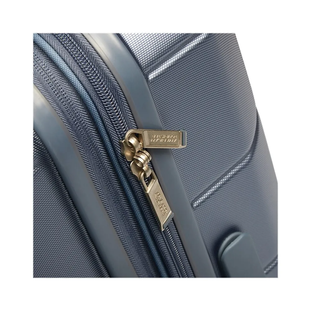 Stratum 2.0 22" Hardside Carry-On Suitcase, 4-Wheeled Spinner, Slate Blue (142348-E264)<American Tourister Hot