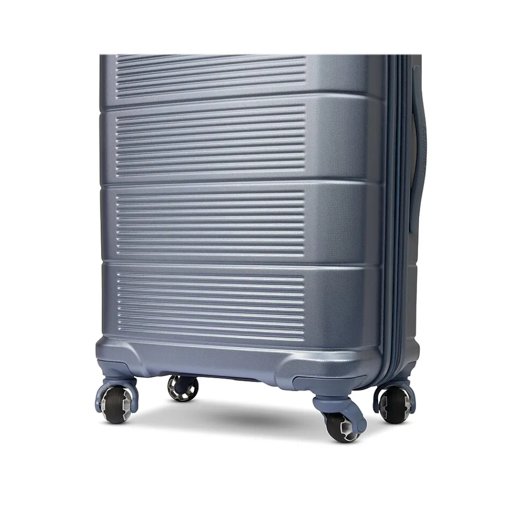 Stratum 2.0 22" Hardside Carry-On Suitcase, 4-Wheeled Spinner, Slate Blue (142348-E264)<American Tourister Hot