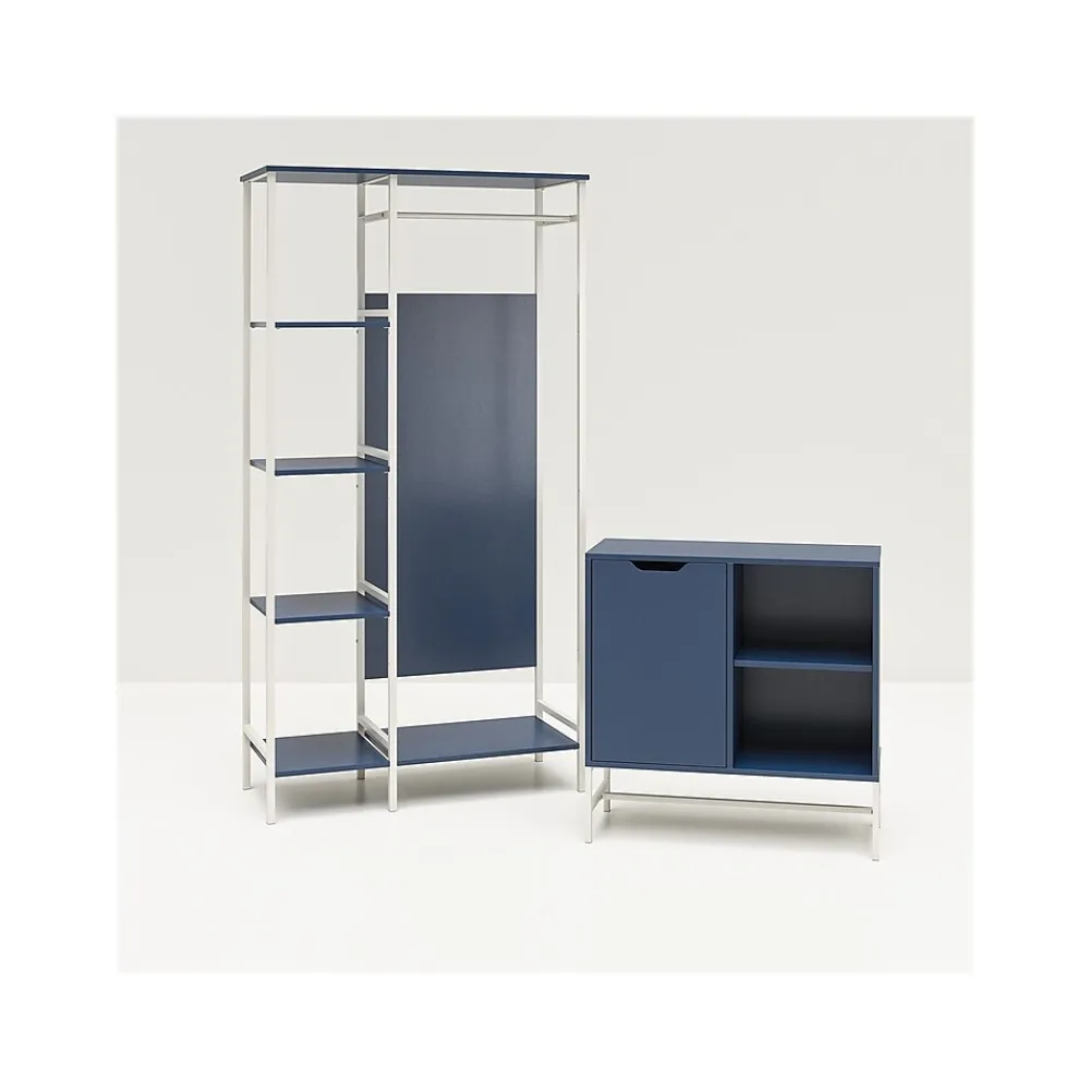 Bookcases*Ameriwood Modine 30"H 2-Shelf Bookcase with Adjustable Shelf, Navy (3483837COM)