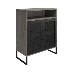 Storage Cabinets*Ameriwood Purdue 30" Storage Cabinet with 3 Shelves, Gray Oak (3558917COM)