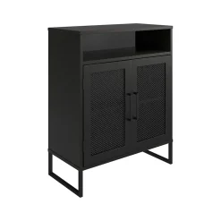Storage Cabinets*Ameriwood Purdue 30" Storage Cabinet with 3 Shelves, Black Oak (3558335COM)