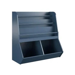 Bookcases*Ameriwood Tyler 36"H 5-Shelf Bookcase, Navy Particle Board (4947837COM)