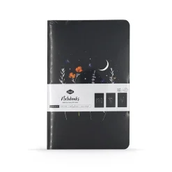Journals|Denik : AMEYA'S REALM SKINNY LAYFLAT NOTEBOOK 3-PACK