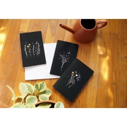 Journals|Denik : AMEYA'S REALM SKINNY LAYFLAT NOTEBOOK 3-PACK