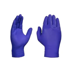 Professional Series Powder Free Nitrile Exam Gloves, Latex Free, Medium, Indigo, 100/Box (AINPF44100)<Ammex Clearance