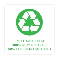 Notepads|Ampad Earthwise 100% Recycled Ruled Pad, 5x8