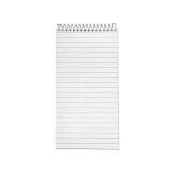 Notepads|Ampad Earthwise Notepad, 4" x 8", Gregg, White, 70 Sheets/Pad, (TOP25-280R)