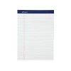 Notepads|Ampad Evidence Notepad, 8.5" x 11.75", Wide Ruled, White, 50 Sheets/Pad, 12 Pads/Pack (TOP20-170)