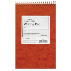 Notepads|Ampad Gold Fibre Notepad, 5" x 8", College Ruled, White, 80 Sheets/Pad (20-007)