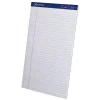 Notepads|Ampad Gold Fibre Notepads, 8.5" x 14", Wide Ruled, Ivory, 50 Sheets/Pad, 12 Pads/Pack (TOP 20-080R)