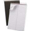 Notepads|Ampad Gold Fibre Steno Pad, 6" x 9", Gregg Ruled, Gray, 100 Sheets/Pad (20-808R)