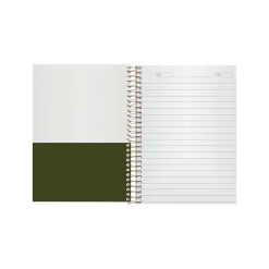 Subject Notebooks|Ampad Gold Fibre Subject Notebooks, 5" x 7", College Ruled, 100 Sheets, Green (20-801R)