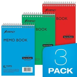 Notepads|Ampad Memo Books, 4