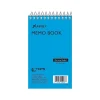 Notepads|Ampad Memo Pads, 3" x 5", Narrow Ruled, 50 Sheets, Assorted Colors, Each (25-093)