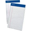Notepads|Ampad Notepad, 5" x 8", College Ruled, White, 50 Sheets/Pad, 12 Pads/Pack (TOP 20-170)
