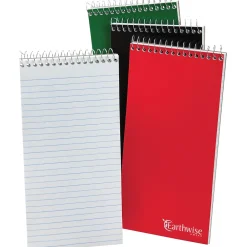 Notepads|Ampad Reporter's Notebook, Pitman Ruled, 70 Sheets, Assorted Colors (25-282)