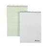 Notepads|Ampad Steno Book, 6" x 9", Gregg Ruled, Green Tint, 80 Sheets/Pad, 6 Pads/Pack (TOP 25-278)