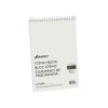 Notepads|Ampad Steno Book, 6" x 9", Pitman Ruled, 80 Sheets, White/Green (TOP 25-275)