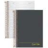 Notebooks|Ampad 1-Subject Professional Notebooks, 5" x 7", College Ruled, 100 Sheets, Gray/Silver (20-803R)