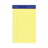 Notepads|Ampad  Evidence Notepads, 5" x 8", College Rule, Canary, 50 Sheets/Pad, 12 Pads/Pack (TOP20-204)