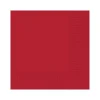 Amscan Lunch Napkin, 2-Ply, Red, 100 Napkins/Pack, 5 Packs/Carton (600011.40)