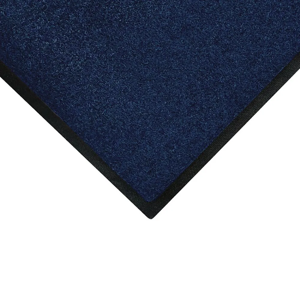 M + A Matting Anderson Brush Hog Nylon Entrance Mat, 6' x 20', Navy Brush