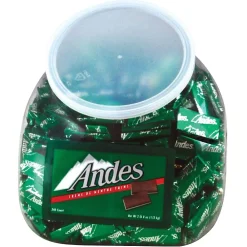 Andes Creme de Menthe Thins, 240 Pieces/Tub (090215)