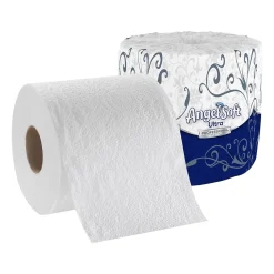 Ultra Professional Series 2-Ply Standard Toilet Paper, White, 400 Sheets/Roll, 60 Rolls/Carton (16560)<Angel Soft Sale
