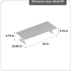 Clearance Anji Mountain Acacia Wood Monitor Stand, Up to 32