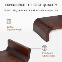 Hot Anji Mountain Mango Wood Monitor Stand, Up to 32