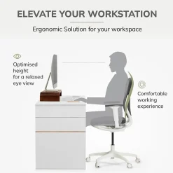 Hot Anji Mountain Mango Wood Monitor Stand, Up to 32