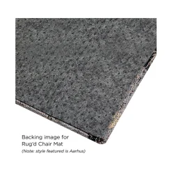 Chair Mats*Anji Mountain Rug'd Alta Carpet & Hard Floor Chair Mat, 36