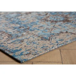 Chair Mats*Anji Mountain Rug'd Copenhagen Carpet & Hard Floor Chair Mat, 36" x 48'', Low-Pile, Blue (AMB9050)