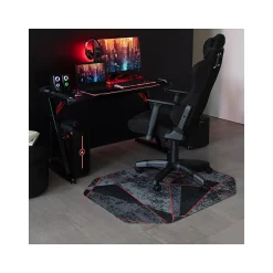 Chair Mats*Anji Mountain Rug'd Cracked Ice Carpet & Hard Floor Chair Mat, 36