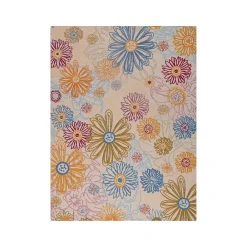 Chair Mats*Anji Mountain Rug'd Keukenhof Carpet & Hard Floor Chair Mat, 36" x 48", Multicolor (AMB9023)