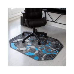 Chair Mats*Anji Mountain Rug'd Refracted Carpet & Hard Floor Chair Mat, 36