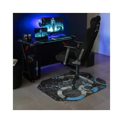 Chair Mats*Anji Mountain Rug'd Refracted Carpet & Hard Floor Chair Mat, 36