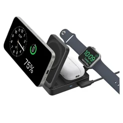 MagGo MagSafe USB-C MagSafe Wireless Charging Station for Apple, Black (B2557J11-1)<Anker Best