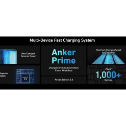 Prime 20,000mAh Power Bank 200W (A1336011)<Anker