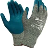Ansell ® HyFlex® DuPont™ Kevlar® Lining Foam Nitrile Cut Resistant Gloves, Green/Blue, Size 10